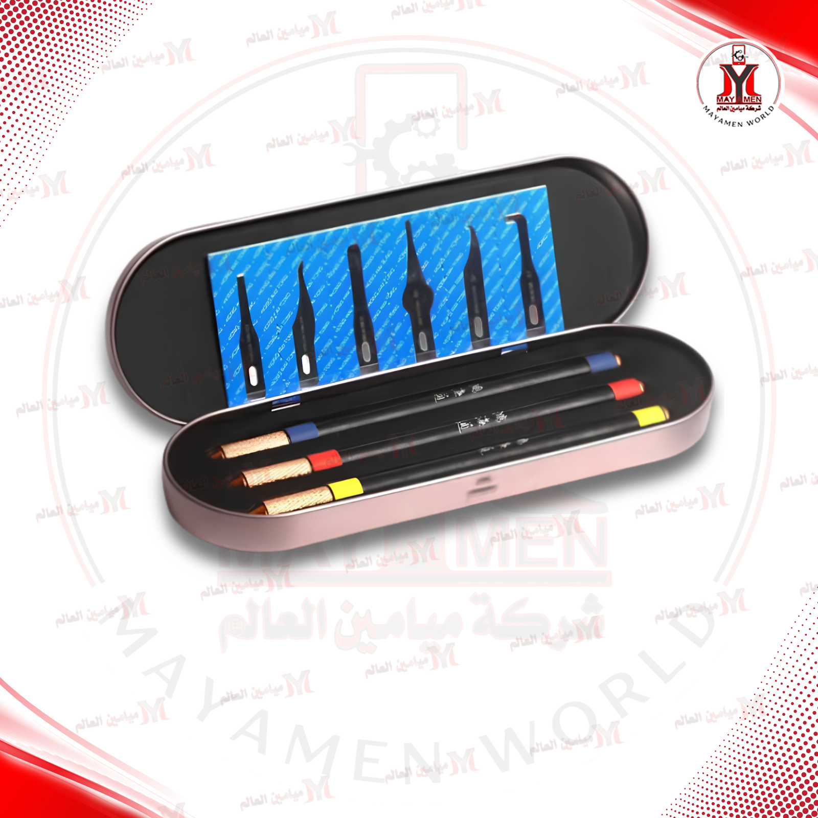 سيت شفرة ايسيات + معالج HT-HONG HA TONG-(10 PCS)